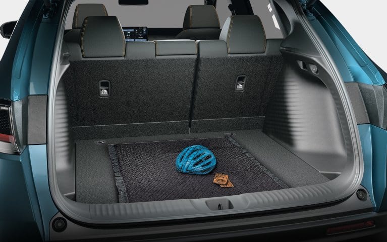 2027 Honda HR-V Sport in Nordic Forest Pearl featuring interior cargo space (Subcompact Crossover SUV).